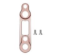Lljsszr Disc Brake Adaptateur pour Vélo Route Aluminium Support Étrier Fixation Convertisseur Pièce Accessoire Frein Disque Entretien Facile Adapté Aux Amateu, Rose 5.2x1.2x1cm