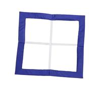 Lljsszr Échelle D'Agilité Échelle de Rythme Matériel de Coordination Jeu de Parcours Pliable pour Le Développement Moteur des Enfants Approprié pour La Maison, Bleu