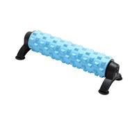 Lljsszr Fitness Roller Colonne Mousse Exercice Pilates avec Surface Texturée Conception Antidérapante Soutien Haute Densité Outil Massage Musculaire pour, Bleu