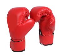 Lljsszr Gants de Boxe pour Enfants, pour L'entraînement et Les Séances de Sparring, Rouge