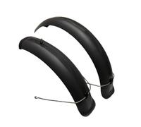 Lljsszr Garde-Boue Neige Vélo Garde-Boue VTT Aile Avant Aile Arrière Couverture Totale Anti-éclaboussures en EPC pour Pneus Larges 4pouces 24pouces Adaptée, Gris, 24 Pouces