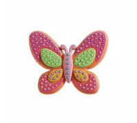 Lljsszr Kit Perles Enfants Mosaïque Créative Perles à Poser Loisirs Créatifs pour Filles et Garçons Apprentissage des Couleurs et Gestes Précis Expérience Diy, Motif 1
