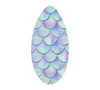 Lljsszr Planche de Skimboard de 35 Pouces, Planche de Bodyboard, Planche de Surf Aquatique pour Tous Les Sports de Glisse, Style A