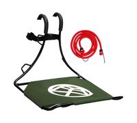 Lljsszr Porte-Bagages Avant pour Vélo, Panier à Bagages pour Vélo, Idéal pour Le Camping, Vert Rouge