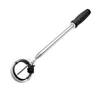 Lljsszr Récupérateur de Balles de Golf, Outil pour Récupérer Les Balles Perdues, Accessoire de Golf, Manche en Acier Inoxydable, Poignée Ergonomique, Vert