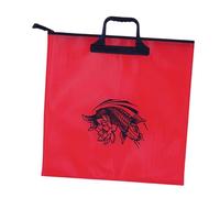 Lljsszr Sac de Pesée de Pêche Portable EVA Sac de Rangement pour Pêcheurs Sac Hermétique Zippé Poignée Ergonomique Adapté Aux Activités de Pêche Compétitions, Rouge