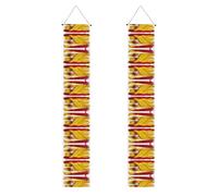 LLKGOT Drapeau de l'Espagne - Bannière de décoration murale de remise de diplôme - Convient pour l'intérieur et l'extérieur - 30,5 x 20,3 m