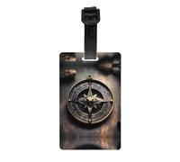 LLKGOT Les étiquettes de bagage et les étiquettes de sac de voyage Magical Design Norse Runes sont adaptées pour les hommes et les femmes pour éviter les bagages