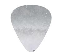 LLKGOT Looking up at the stars Lot de 12 médiators pour guitare avec trois épaisseurs pour guitare basse et ukulélé