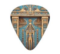 LLKGOT Miraculous Frescoes Lot de 12 médiators pour guitare avec trois épaisseurs pour guitare basse et ukulélé