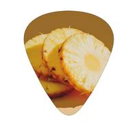 LLKGOT Pineapple in the Sun Picture Lot de 12 médiators pour guitare avec trois épaisseurs pour guitare basse et ukulélé