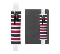 LLKGOT Porte-stylo en cuir avec motif drapeau de la Thaïlande pour journaux, agendas, planificateurs - Pochette à sangle réglable