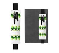 LLKGOT Porte-stylo en cuir, marque-page, impression d'amour maternel pour journaux, agendas, planificateurs - Pochette à sangle réglable