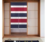 LLKGOT Rideau imprimé drapeau de la Thaïlande 86,4 x 142,2 cm - Rideau de porte en tissu de qualité pour la maison et le bureau