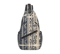 LLKGOT Sac à bandoulière avec illustration de peuples africains pour homme et femme, adapté pour les sacs de fitness et les randonnées