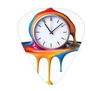 LLKGOT The Passing Time Lot de 12 médiators pour guitare avec trois épaisseurs pour guitare basse et ukulélé