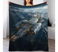 LLLBBB Navire de Guerre Couverture Polaire en Flanelle Flannel, Couvertures Lit en Peut Être Utilisée comme Draps De Lit, Housse De Canapé 150×200cm