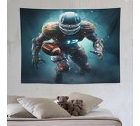 LLLBBB Rugby Sports Tapisserie Murale Suspendue Avec Impression 3D, Adaptée À La Décoration De La Pièce, Tenture Décoration Murale De La Maison 150×200cm