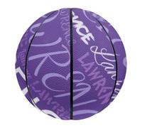 LLLGSH Basket-Ball Personnalisé avec Nom, Ballon de Basket Personnalisable avec prénom et Texte, Taille 7 (29,5")/Taille 5 (27,5") pour Intérieur Extérieure Balle Jeu, Cadeaux Personnalisés