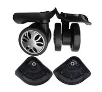 LLLmhuaa A68 Valise à roulettes pour la plupart des valises gauche et droite Pièce de rechange, Noir , One Size