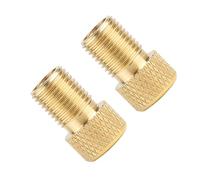 LLLmhuaa Adaptateur de tuyau de buse de vélo à raccord rapide - Buse de rechange pour valves de pneu - Accessoires de vélo - Double tête - Adaptateur de pompes à air