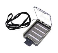 LLLmhuaa Boîte de rangement étanche pour pêche à la mouche - Boîte de rangement en acrylique pour matériel de pêche à la mouche - Cadeau