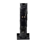 LLLmhuaa Boîte portable pour canne à pêche avec support d'insertion vertical et amovible