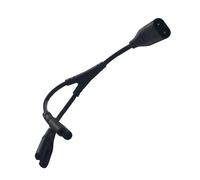 LLLmhuaa Câble d'alimentation IEC320 C8 vers 2 x C7 Y Split IEC320 Figure 8 mâle vers 2 femelles 1 entrée 2 sorties