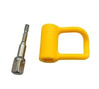 LLLmhuaa Clé coudée avec tige de connexion pour perceuse électrique pour espace restreint 20 mm 25 mm
