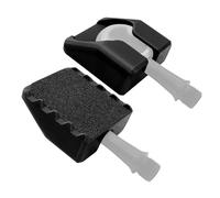 LLLmhuaa Convertisseurs de pédales de vélo antidérapants sans clip vers adaptateurs plats pour contrôle amélioré et accessoires de cyclisme portables, adaptateurs sans clip pour vélo de route