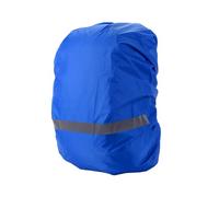 LLLmhuaa Housse de sac à dos anti-poussière pour extérieur, équitation, escalade, imperméable, avec bande réfléchissante, bleu marine, One Size