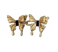 LLLmhuaa Lot de 2 Boutons Papillon Tendance pour Jean, Boucle de Taille réglable pour Pantalon, Couture requise, Outil d'artefact de Fermeture de Taille