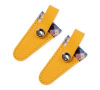 LLLmhuaa Lot de 2 paires de ciseaux de broderie colorés en treillis pour protéger la couture