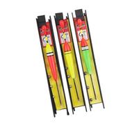 LLLmhuaa Lot de 3 indicateurs flottants pour pêche à la mouche, accessoires de pêche à la truite en eau douce et en eau salée, accessoires pré-assemblés