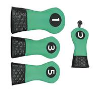 LLLmhuaa Lot de 4 couvre-clubs de golf en polyuréthane pour putter