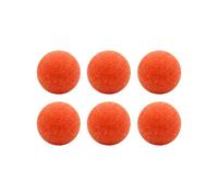 LLLmhuaa Lot de 6 balles de baby-foot texturées antidérapantes avec surface mate pour jeu de baby-foot avec prise en main améliorée