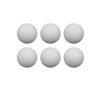 LLLmhuaa Lot de 6 balles de baby-foot texturées antidérapantes avec surface mate pour jeu de baby-foot avec prise en main améliorée