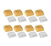 LLLmhuaa Lot de 8 touches XDA pour claviers mécaniques - Durabilité - Couleur classique
