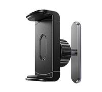 LLLmhuaa Petit de téléphone à Base Fine avec 6 aimants N52, général, poignée sécurisée, téléphones de 4, 5 à 7 Pouces pour Le Fitness, Utilisation en Voiture, Pince de Traction Simple Face, de