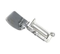 LLLmhuaa Pied à ourlet roulé réglable en acier pour machine à coudre domestique/industrielle, machine à relier, outil de fixation