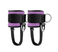 LLLmhuaa Sangles de cuisse rembourrées avec anneaux en D pour salle de sport, machines à câbles, sangles de cuisse pour homme et femme, convient à tous les âges