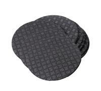 LLLmhuaa Tapis de course en silicone double face pour amortir les vibrations et réduire le bruit Équipement de gymnastique Protections de sol Économie d'espace Coussin d'isolation pour vélo d'exercice