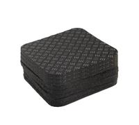 LLLmhuaa Tapis de course en silicone double face pour amortir les vibrations et réduire le bruit Équipement de gymnastique Protections de sol Économie d'espace Coussin d'isolation pour vélo d'exercice