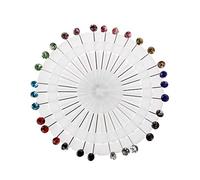 LLLucky 30 Pcs Bijoux Musulmans Strass Cristaux Hijab Pins De Mariage Broche Broche pour Les Femmes