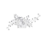 LLLucky mariée Peigne à Cheveux Fleur Femmes Perles Bijoux Bijoux Cheveux déco Ornements coiffes de Mariage mariée Cheveux Accessoires