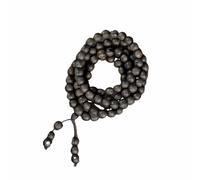 Lllunimon Bracelet de perles de Bouddha en bois pour hommes 6mm/8mm/10mm Bouddhiste naturel 108 perles Prière Mala Bracelet extensible Yoga Méditation Perle de prière,8MM