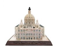 Lllunimon Modèle Architectural De La Cathédrale Saint - Pierre, Statue en Résine Décoration D'intérieur, Collection De Souvenirs D'architecture De Renommée Mondiale Cadeaux