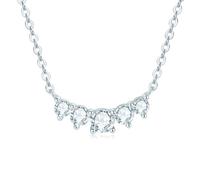 Lllunimon Moissanite Collier Coeur Pour Femmes Bijoux Femmes Amour Pendentif Collier Anniversaire Saint Valentin Cadeaux Pour Elle,B