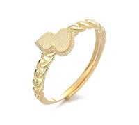 Lllunimon Plaqué Or S925 Argent Gourde Bague Urban Cool Bijoux Élégant Minimaliste Chaîne Everyday Wear Cadeau pour elle,D'or