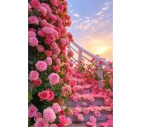 LLLYSC 100 graines de Rose, Romance colorée, scelle l'amour éternel, fleurit à Chaque Battement de cœur